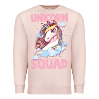 Pale Pink Unicorn Squad Premium Sweatshirt - Bettercallsaul