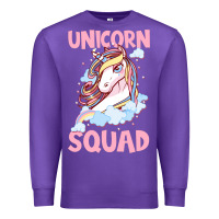 Purple Unicorn Squad Premium Sweatshirt - Bettercallsaul