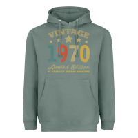 Sage Vintage 1970 Limited Edition 50 Years Of Being Awesome Heavyweight Hoodie - Bettercallsaul