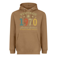 Toasted Coconut Vintage 1970 Limited Edition 50 Years Of Being Awesome Heavyweight Hoodie - Bettercallsaul