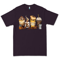 Plum coffee cups Premium Tee - Zillion Design Studio