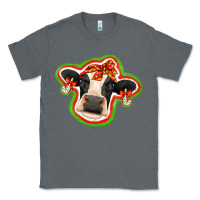 Charcoal Heather christmas heifer Classic Tee - Jasminsmagicworld