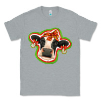 Heather Grey christmas heifer Classic Tee - Jasminsmagicworld