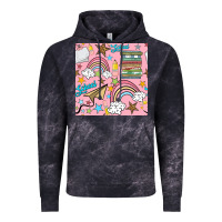 Cloud Black school with rainbow seamless pattern Vintage Hoodie - BundleAndBundleShop