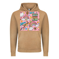 Vintage Camel school with rainbow seamless pattern Vintage Hoodie - BundleAndBundleShop