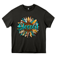 Asphalt blessed sunflower Heavy Core Tee - RanaPortraitStore