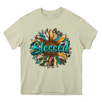 Mossy blessed sunflower Heavy Core Tee - RanaPortraitStore