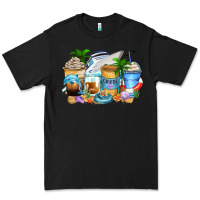 Black cruise life coffee cups Premium Tee - Zillion Design Studio