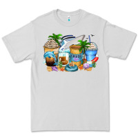 Dove Grey cruise life coffee cups Premium Tee - Zillion Design Studio