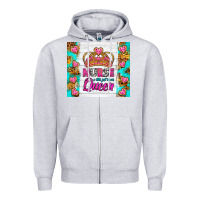 Heather Grey Nurse A Title Just Above Queen Tumbler Zipper Hoodie - BundleAndBundleShop