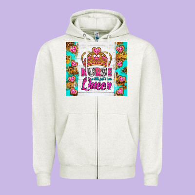 Nurse A Title Just Above Queen Tumbler Zipper Hoodie Designed By Bundleandbundleshop