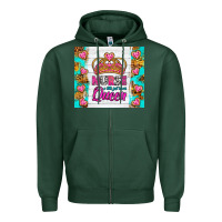Sports Green Nurse A Title Just Above Queen Tumbler Zipper Hoodie - BundleAndBundleShop