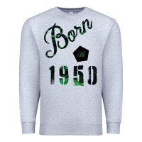 Heather Grey Born In 1950 Premium Sweatshirt - Bettercallsaul