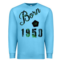 Ocean Blue Born In 1950 Premium Sweatshirt - Bettercallsaul