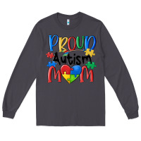 Smoke proud autism mom Long Sleeve Tee - MaliasSmallBusiness