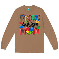 Toasted Coconut proud autism mom Long Sleeve Tee - MaliasSmallBusiness