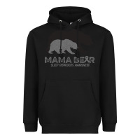 Black Mama Bear Sleep Disorders Awareness Heavyweight Hoodie - Bettercallsaul