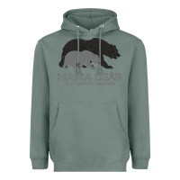 Sage Mama Bear Sleep Disorders Awareness Heavyweight Hoodie - Bettercallsaul