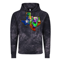 Cloud Black texas map halloween Vintage Hoodie - JahusDesignShop