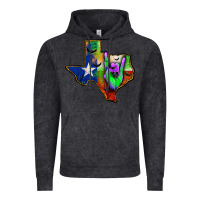 Vintage Black texas map halloween Vintage Hoodie - JahusDesignShop