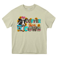 Mossy coffee then cows Heavy Core Tee - Zillion Design Studio