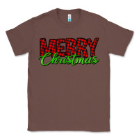 Chestnut merry christmas tartan Classic Tee - Jasminsmagicworld