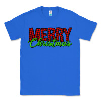 True Royal merry christmas tartan Classic Tee - Jasminsmagicworld