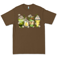Cacao daisy coffee cups Premium Tee - Zillion Design Studio