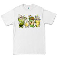 White daisy coffee cups Premium Tee - Zillion Design Studio