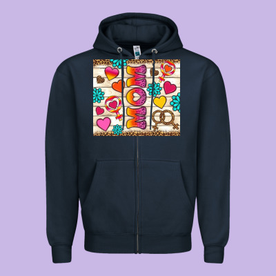 Western Lgbtq+ Mom Lesbian Tumbler Zipper Hoodie Designed By Bundleandbundleshop