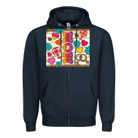 Navy Western LGBTQ+ Mom Lesbian Tumbler Zipper Hoodie - BundleAndBundleShop