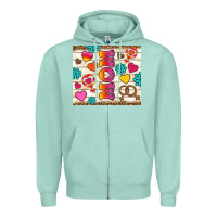 Seafoam Western LGBTQ+ Mom Lesbian Tumbler Zipper Hoodie - BundleAndBundleShop