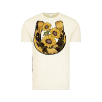 Vintage Arctic horseshoe sunflower camouflage Vintage Tee - AdoDesignShop