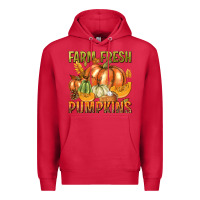 Cardinal Farm Fresh Pumpkins Premium Hoodie - texasbilliewilder