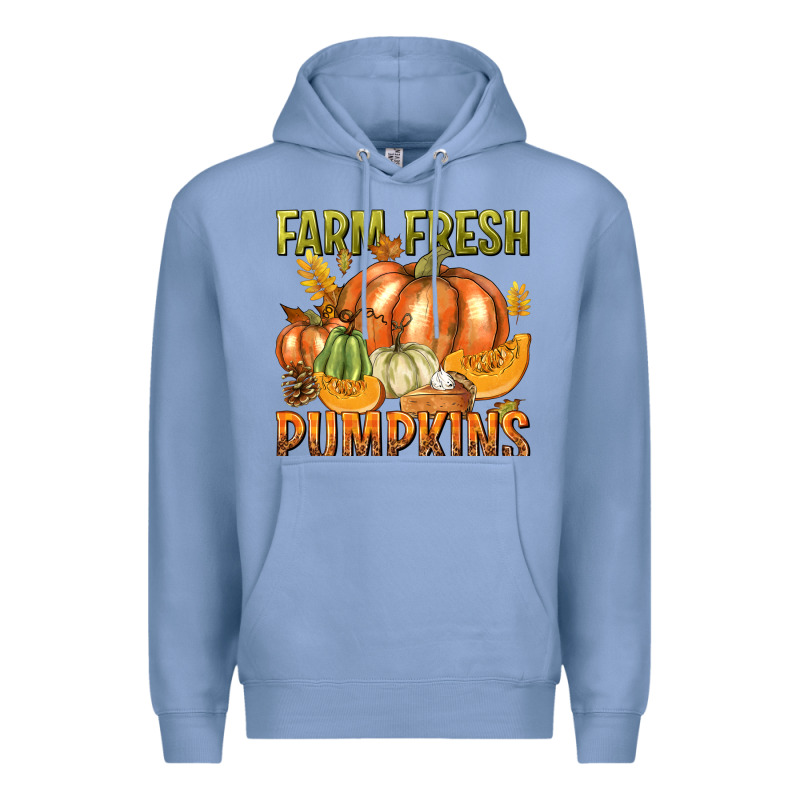 Farm Fresh Pumpkins Premium Hoodie by texasbilliewilder | Teevron
