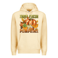 Pina Colada Farm Fresh Pumpkins Premium Hoodie - texasbilliewilder