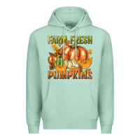 Seafoam Farm Fresh Pumpkins Premium Hoodie - texasbilliewilder