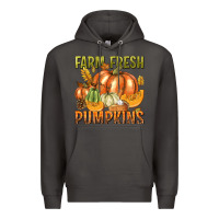 Smoke Farm Fresh Pumpkins Premium Hoodie - texasbilliewilder