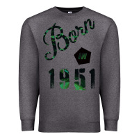Charcoal Heather Born In 1951 Premium Sweatshirt - Bettercallsaul