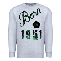 Heather Grey Born In 1951 Premium Sweatshirt - Bettercallsaul