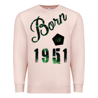 Pale Pink Born In 1951 Premium Sweatshirt - Bettercallsaul