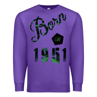 Purple Born In 1951 Premium Sweatshirt - Bettercallsaul