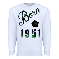 White Born In 1951 Premium Sweatshirt - Bettercallsaul
