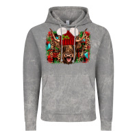 Cloud Rock highland cow christmas Vintage Hoodie - JahusDesignShop
