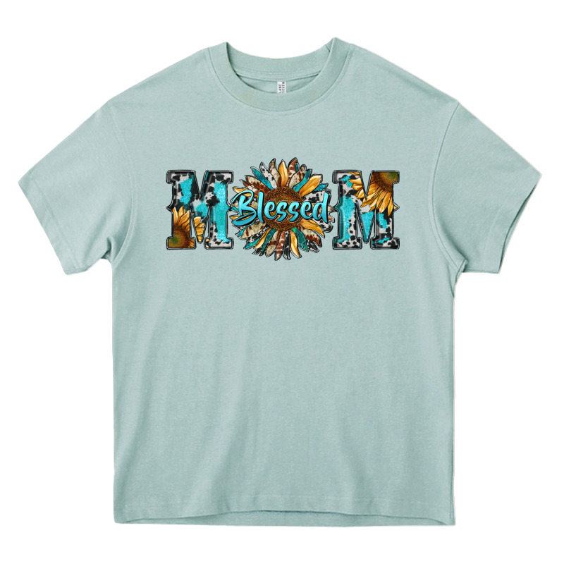 Blessed Mom Heavy Core Tee by RanaPortraitStore | Teevron