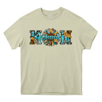 Mossy blessed mom Heavy Core Tee - RanaPortraitStore