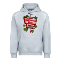 Heather Grey heartbreaker club olivia Urban Hoodie - OliviaCreatesArt