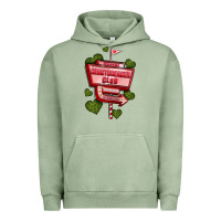 Pigment Oil Green heartbreaker club olivia Urban Hoodie - OliviaCreatesArt