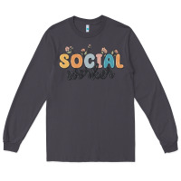 Smoke social worker Long Sleeve Tee - MaliasSmallBusiness