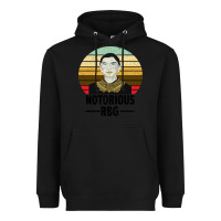 Black Notorious RBG Heavyweight Hoodie - Bettercallsaul